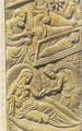 Elfenbeinschnitzerei auf dem Bischofsstuhl des Maximian in Ravenna, Die unglubige Salome